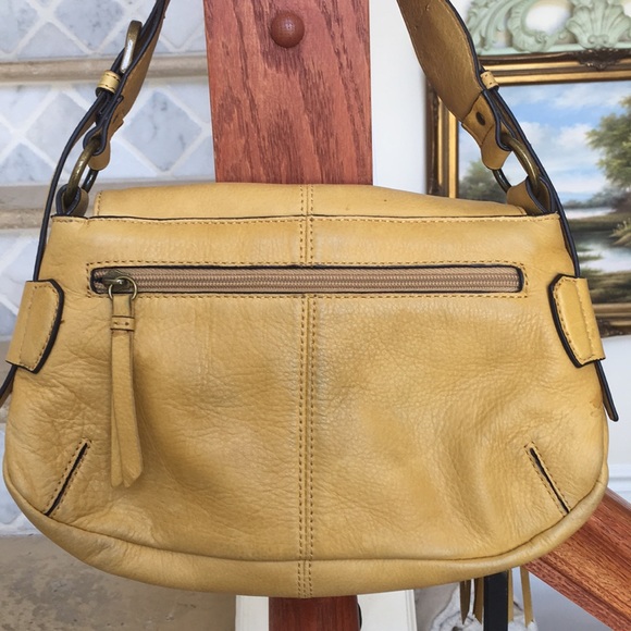Lucky Brand yellow tote bag - Picture 3 of 8